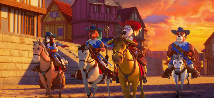 D&#039;Artagnan et les trois Mousquetaires Animation