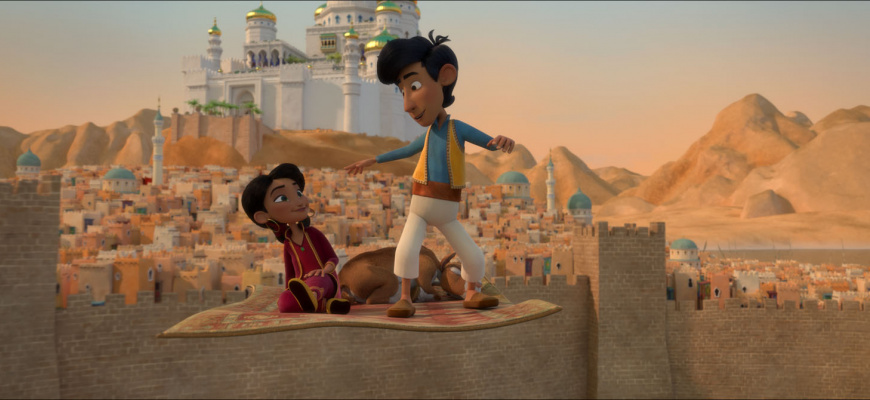 Amir et Mina : Les aventures du tapis volant Animation