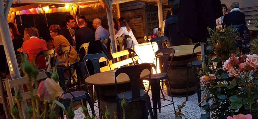 Le Jéroboam côté jardin Bar à vin