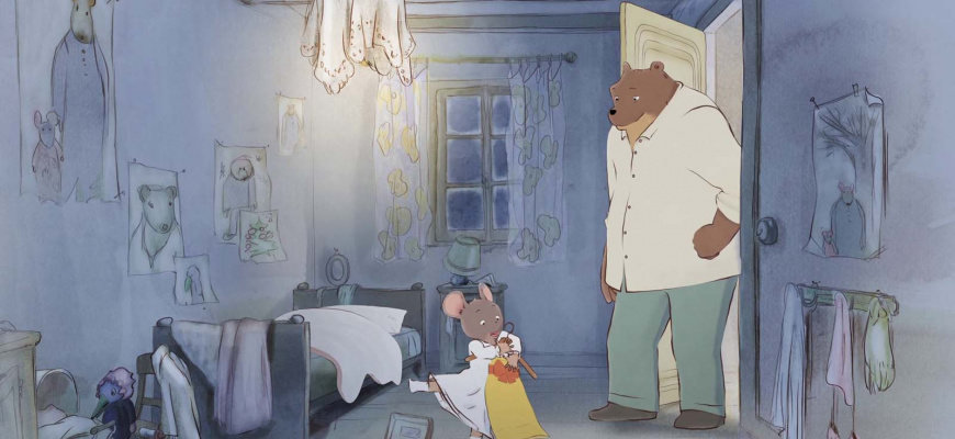 Ernest et Célestine en hiver Animation