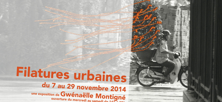 Filatures urbaines par Gwénaëlle Montigné Art contemporain