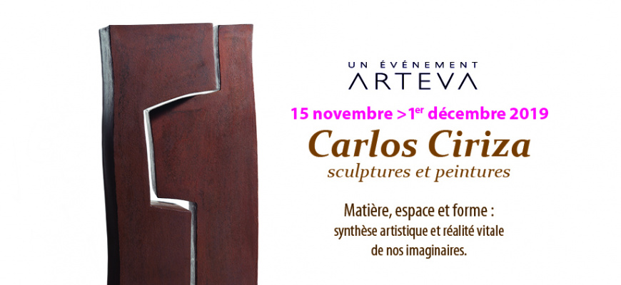 Carlos Ciriza, sculptures et peintures Art contemporain