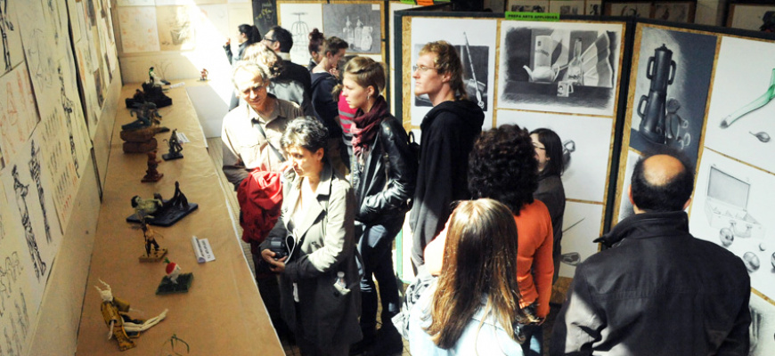 Exposition portes ouvertes à l'école Pivaut Pluridisciplinaire