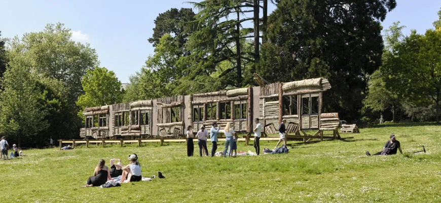 Épilogue sylvestre (Terminus forêt - Retour aux forêts) - Laurent Tixador / Voyage à Nantes Sculpture
