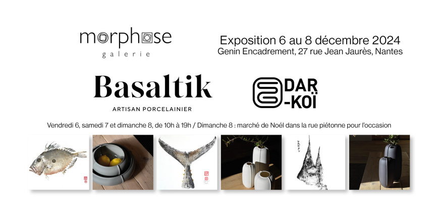 Basaltik, céramiques | Darkoï, gyotakus | expo éphémère | Artisanat d'art Art contemporain