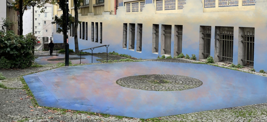 Peinture Tolérance Toujours - Flora Moscovici / Voyage à Nantes Peinture