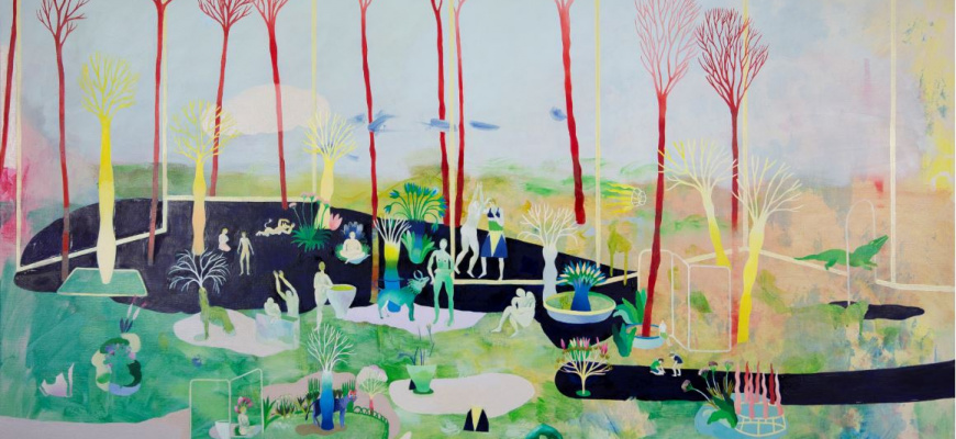 Jardin des tropismes d'Hélène Duclos Art contemporain
