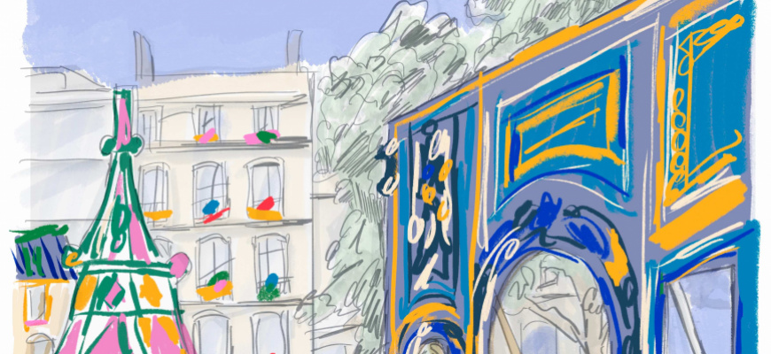Le Voyage à Nantes - Façades chromatiques Peinture