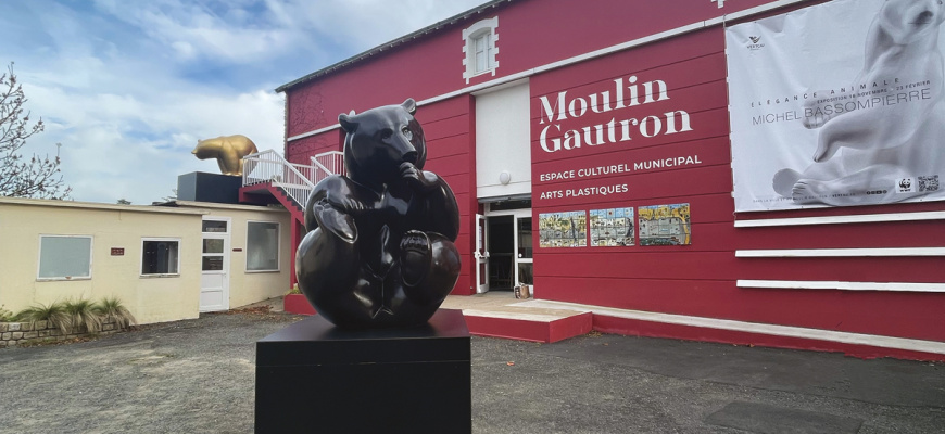 Michel Bassompierre - Élégance animale Sculpture