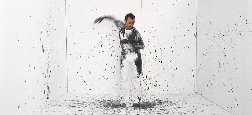 Performance Painting #2 de Nicolas Floc'h Performance