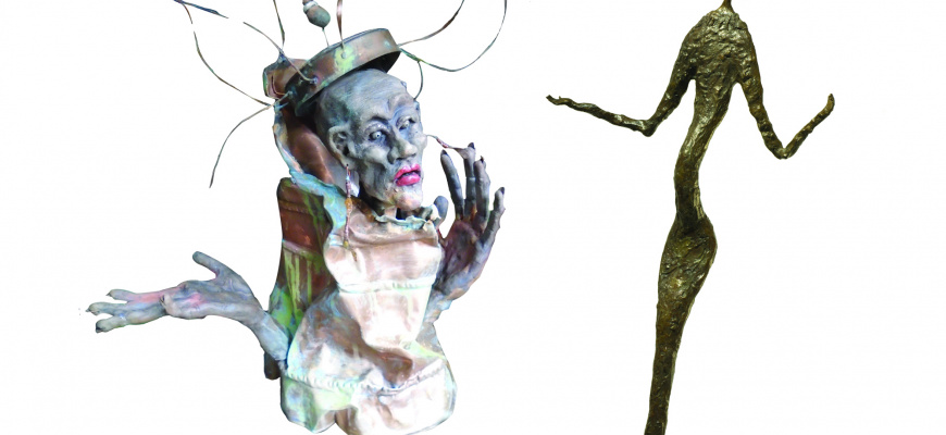Noufou Sissao et Bernard Nicolas Sculpture