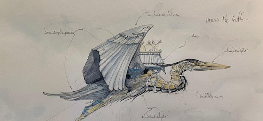 François Delarozière Art graphique