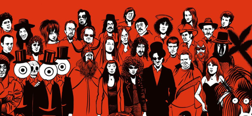 Underground, rockers maudits et grandes prêtresses du son  Art graphique