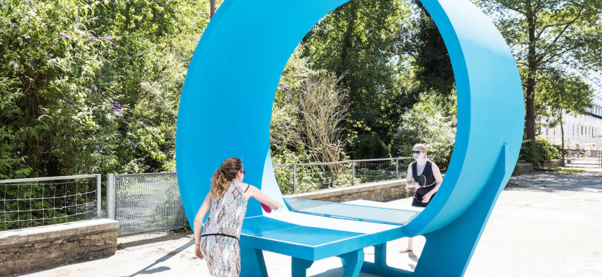 Ping Pong Park Art contemporain