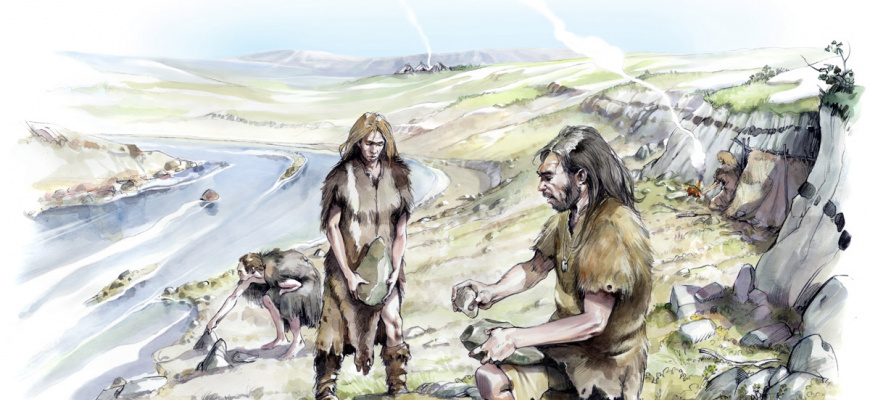 Néandertal, le temps d&#039;une journée Histoire