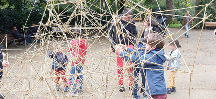 Atelier participatif d’une création en bambou Animation