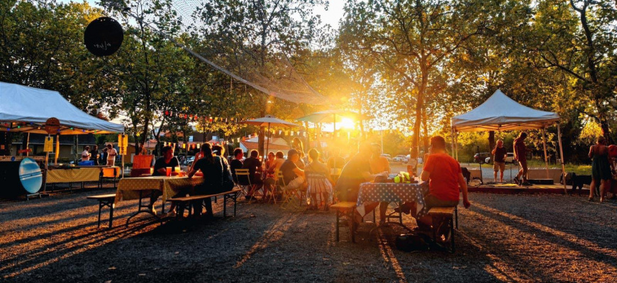 Ouverture de la guinguette à Léon Soirée