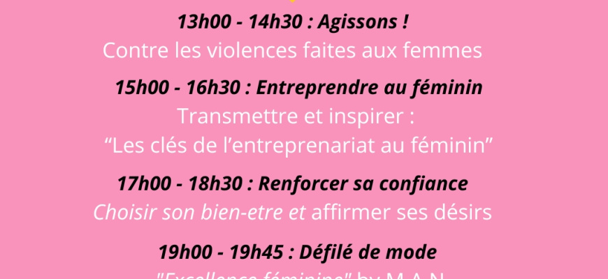 Elles nous inspirent, femmes de talents et de luttes Salon