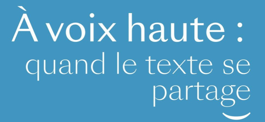 Rencontre professionnelle : À voix haute