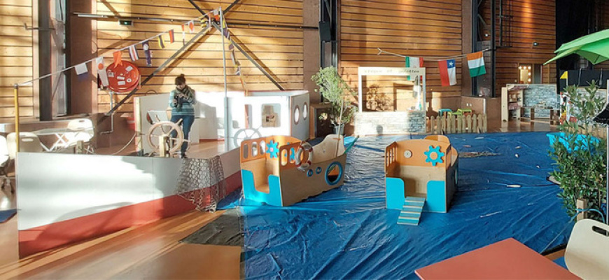 Vacances à bord ! Les vacances au Musée d'arts Animation