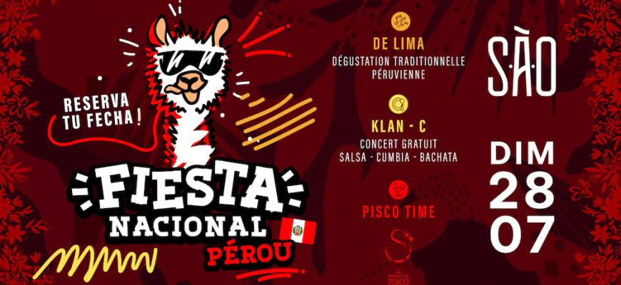 Fiesta Nacional Perou Soirée