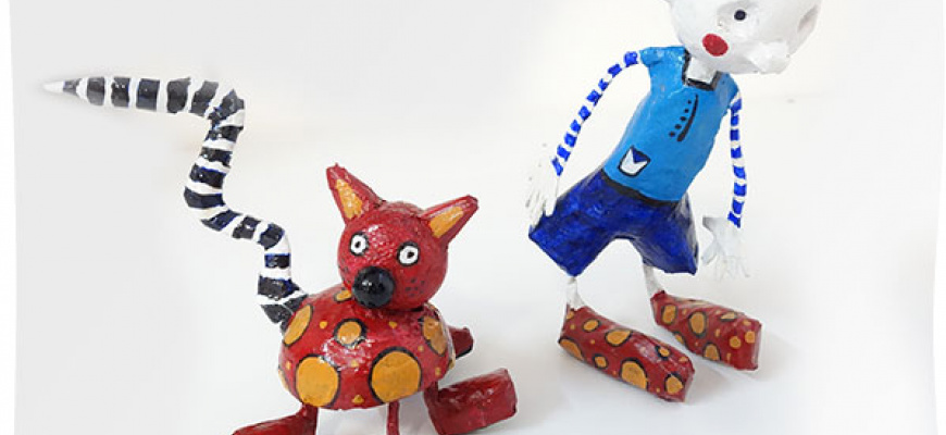 Figurines en papier mâché Atelier/Stage