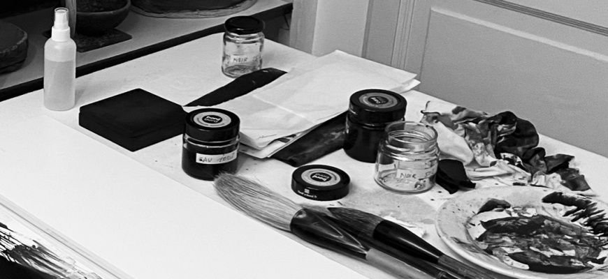 Cours de Peinture à l'Encre de Chine, sumi-e, calligraphie Zen ou Shodo Atelier/Stage