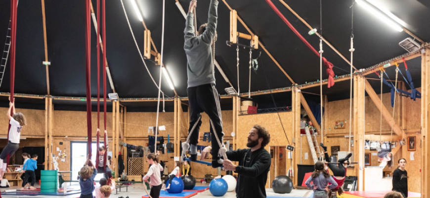 Initation au cirque en famille Atelier/Stage