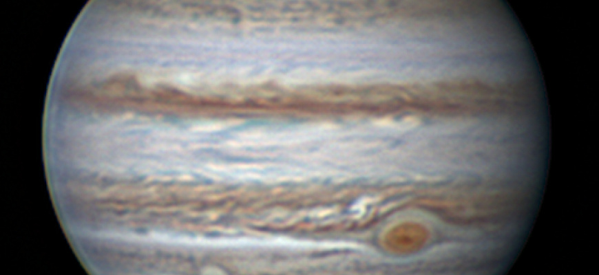 Ciels de Nantes : Jupiter sous les étoiles du ciel d'hiver Soirée