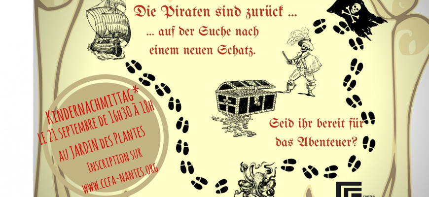 Chasse Au Tresor Apres Midi Pirate Jardin Des Plantes De Nantes Wik Nantes Nantes