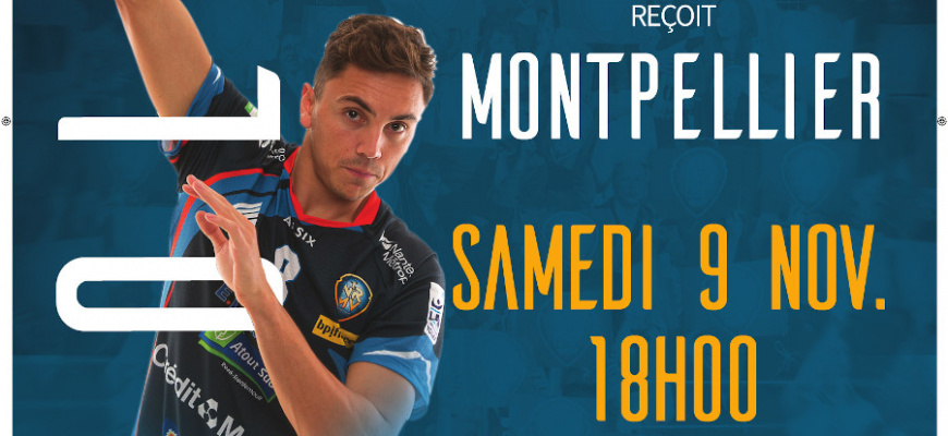 Volley : Ligue A masculine J6 : NRMV/Montpellier Sport