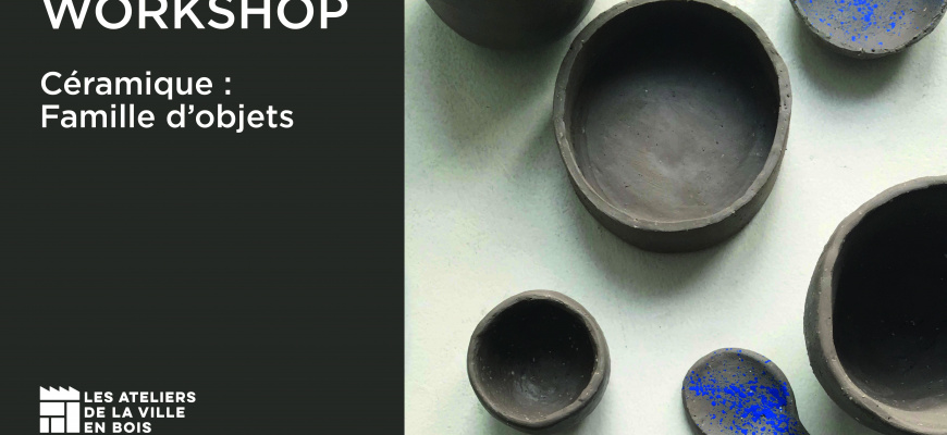 Workshop céramique - famille d&#039;objets Atelier/Stage
