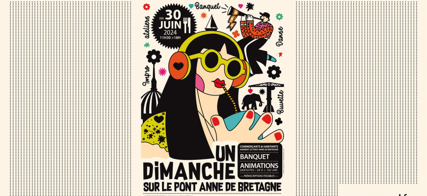Un dimanche sur le pont Anne-de-Bretagne Animation