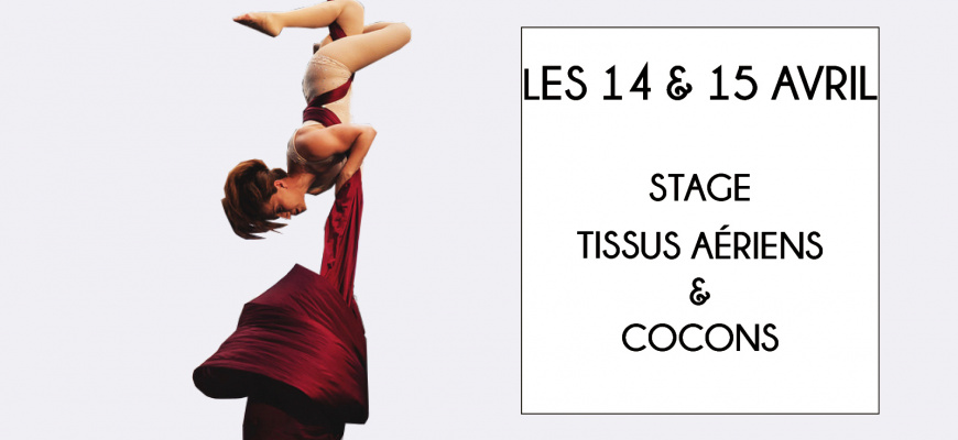Stage tissus aériens et cocons Atelier/Stage