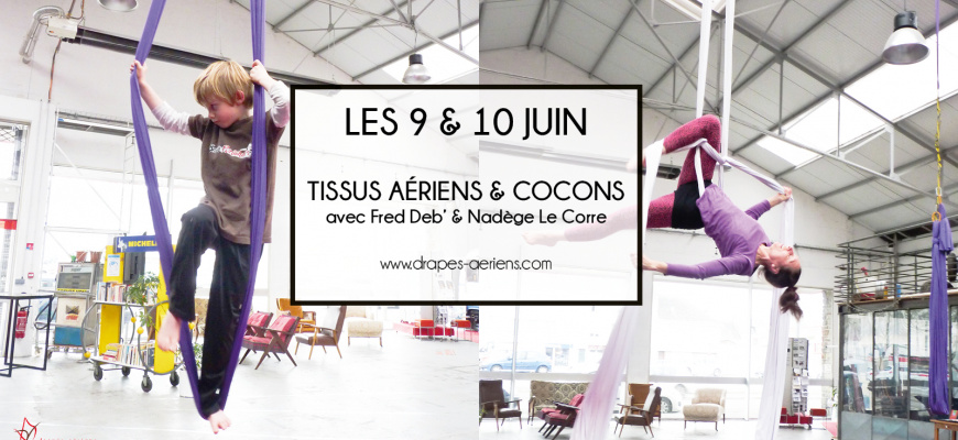 Stage tissus aériens et cocons Atelier/Stage
