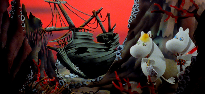 Les Moomins et la Chasse à la comète (Muumi ja punainen pyrstötähti) Cinéma