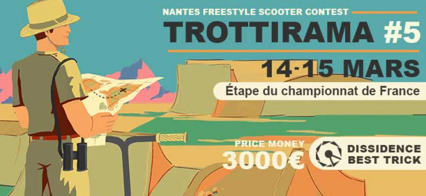 Trottirama, la compétition de trottinette freestyle Sport