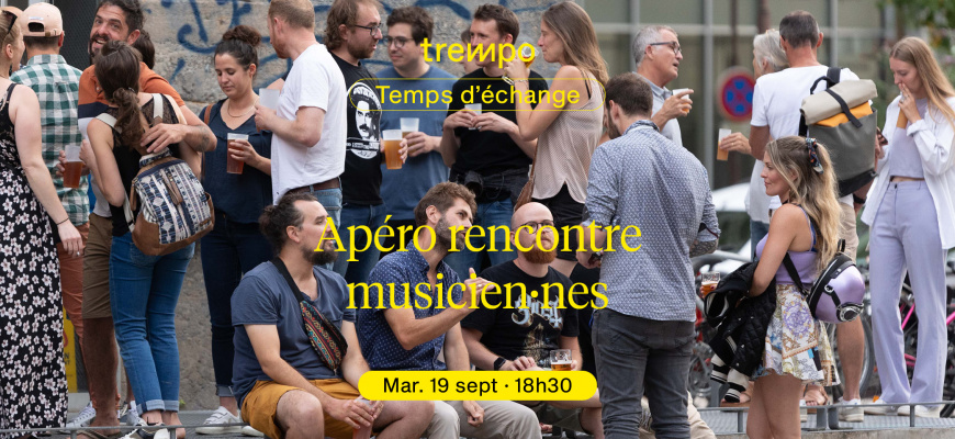 Apéro rencontre musicien·nes Musiques actuelles