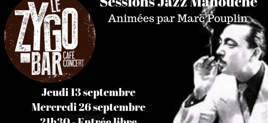 Session Jazz Manouche avec Marc Pouplin et ses invités  Jazz/Blues