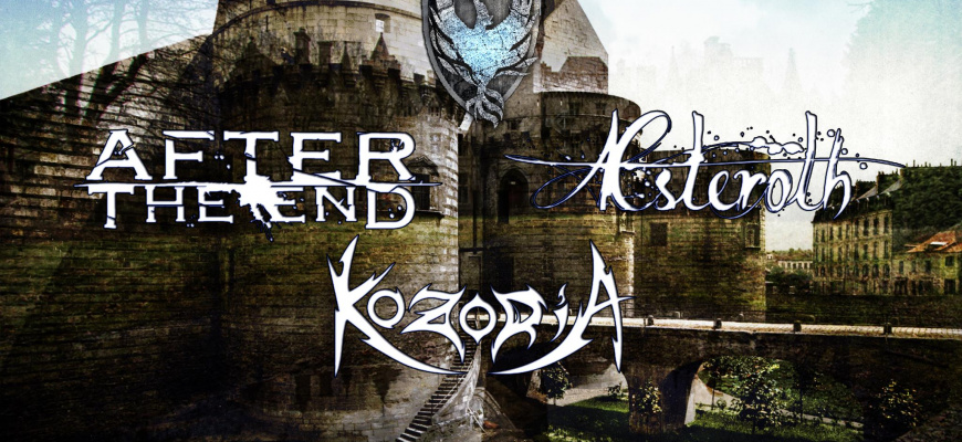 After The End + Aesteroth + Kozoria Métal
