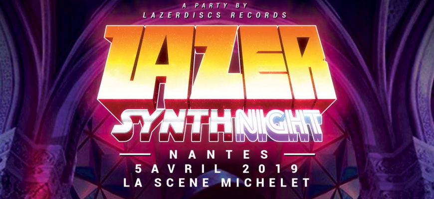 Lazer Synthnight : Run Vaylor + Sierra + AWITW + Midnight Street Of Rage Electro