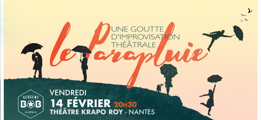 Le parapluie - une goutte d&#039;improvisation théâtrale Théâtre