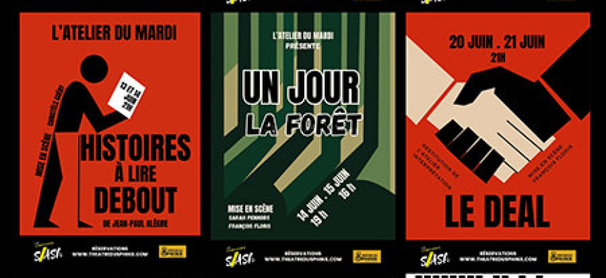 Spectacles des ateliers de la Compagnie Slash Théâtre