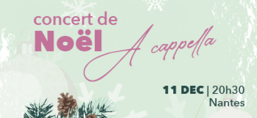 Concert de Noël - Chœur universitaire de Nantes Musique traditionnelle