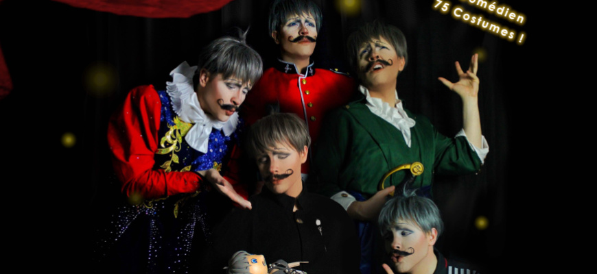 Otto le Spectacle (1 artiste, 75 costumes)
