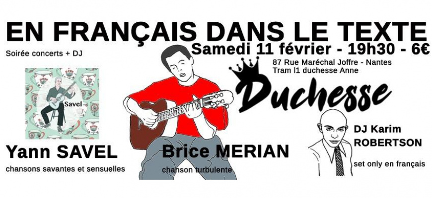 En français dans le texte Chanson