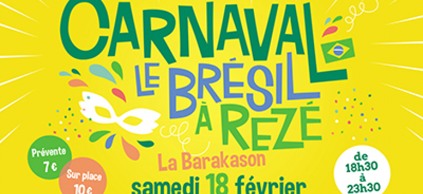 Carnaval ! Le Brésil à Rezé Musique du monde