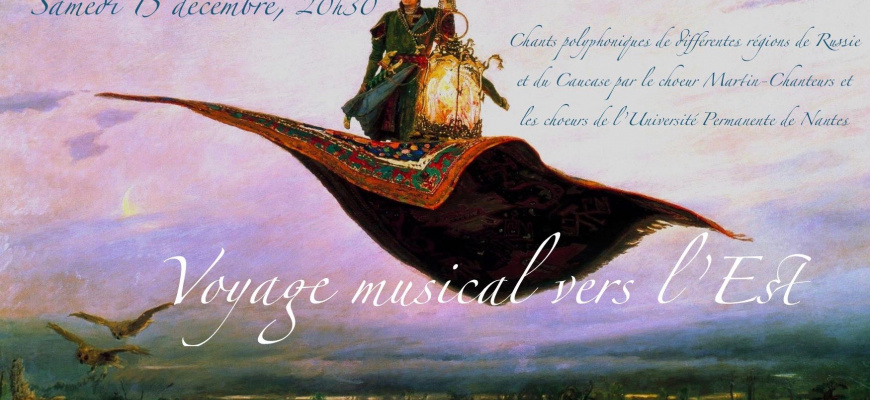 Voyage musical vers l'Est : chorales Martin Chanteurs et chœur de l'Université permanente
