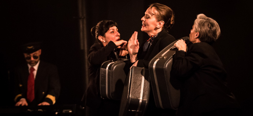 Embarquement immédiat avec The Magic Beam sisters and Robert Chanson