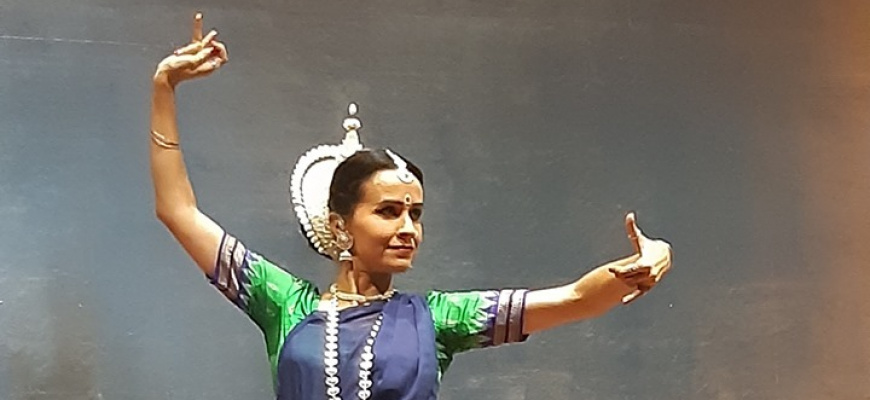 Danse Odissi de l&#039;Inde du Nord Danse